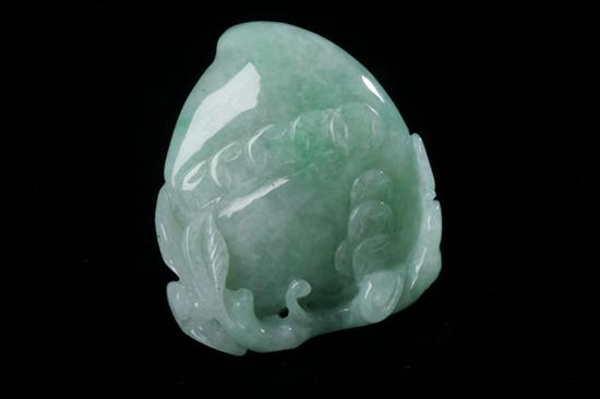 CHINESE APPLE GREEN AND WHITE JADEITE 16ffdc