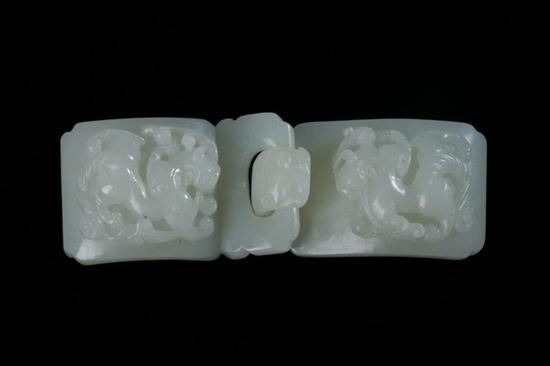 CHINESE LIGHT CELADON JADE BELT 16ffea