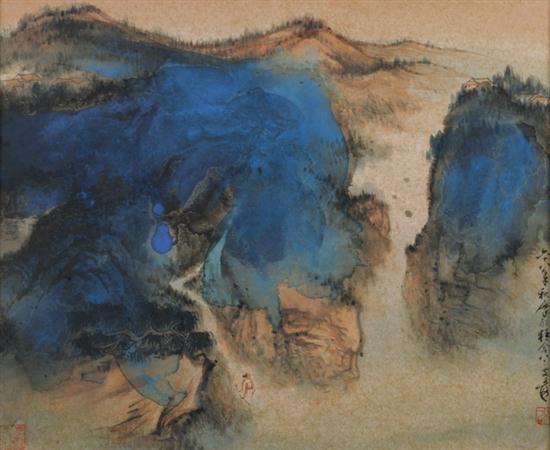 AFTER ZHANG DA QIAN (Chinese 1899-1983).