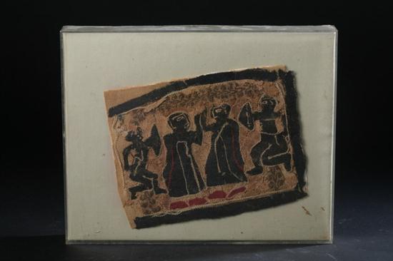 EGYPTIAN COPTIC TEXTILE FRAGMENT 6th