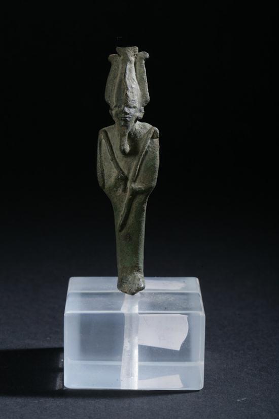 EGYPTIAN BRONZE FIGURE OF OSIRIS  170126