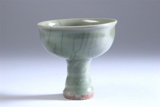 CHINESE CELADON PORCELAIN STEM