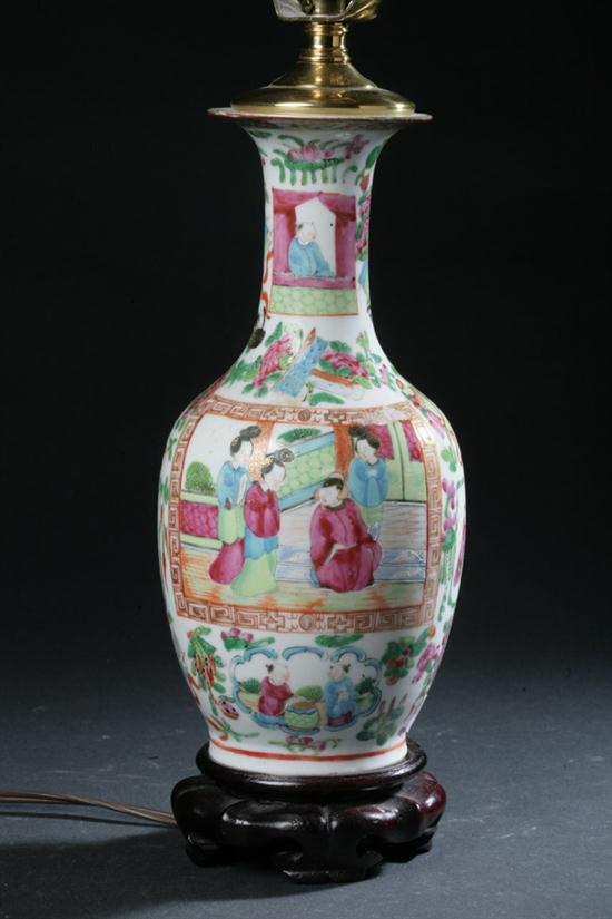 CHINESE ROSE MANDARIN PORCELAIN 1701da