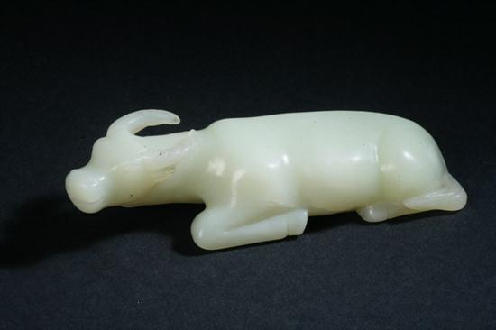 CHINESE CELADON JADE FIGURE OF 170204