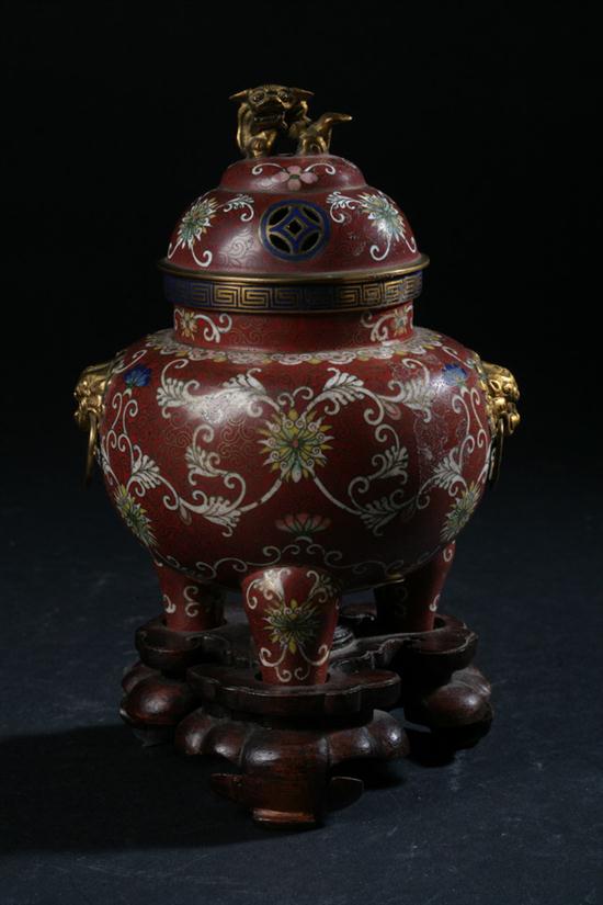 CHINESE CLOISONN? ENAMEL CENSER