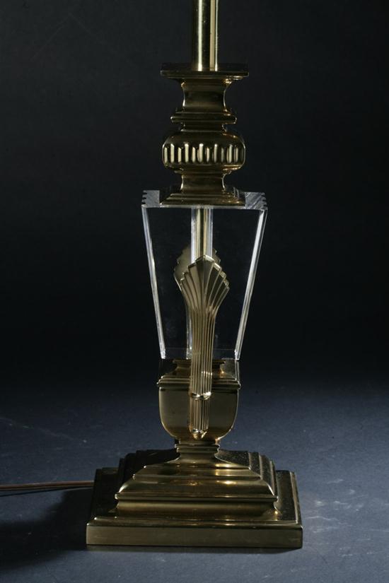 BACCARAT ART DECO STYLE BRASS MOUNTED 1702fd