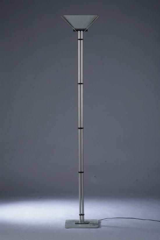 CONTEMPORARY BRUSHED METAL SINGLE-LIGHT