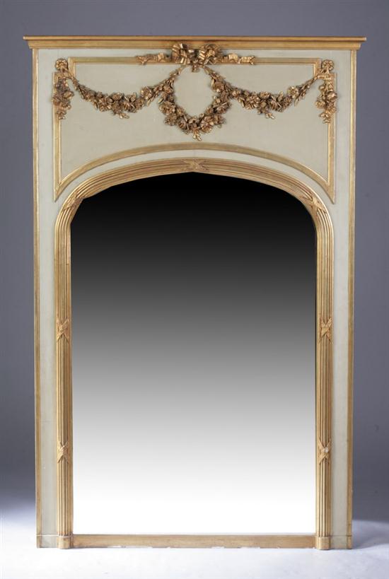 LOUIS XVI STYLE CREAM-PAINTED AND