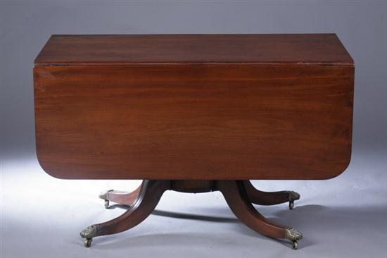 ENGLISH REGENCY MAHOGANY BREAKFAST 1704ba