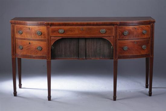 ENGLISH HEPPLEWHITE MAHOGANY AND 1704be