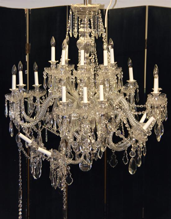 GEORGIAN STYLE CRYSTAL 26-LIGHT