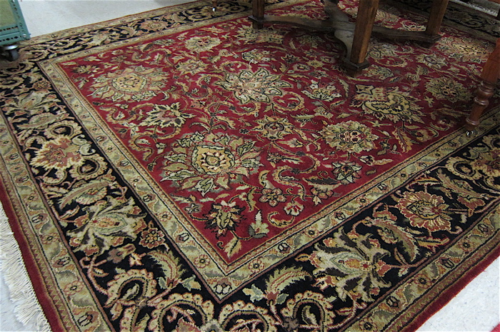 HAND KNOTTED ORIENTAL CARPET Indo Persian 17051c