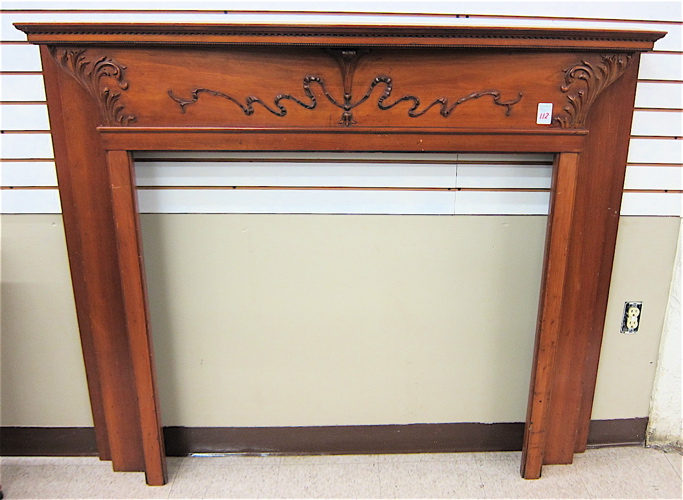 LATE VICTORIAN FIREPLACE SURROUND