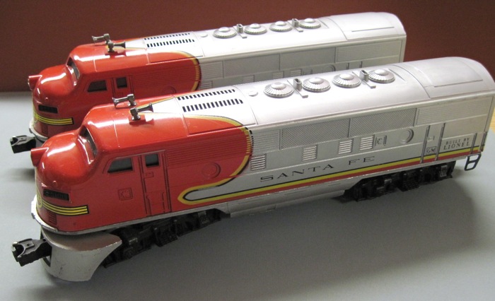 LIONEL NUMBER 2353P SANTE FE MODEL DIESEL