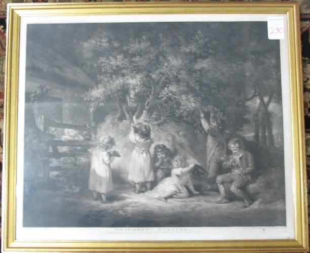 WILLIAM WARD MEZZOTINT British 1705cd