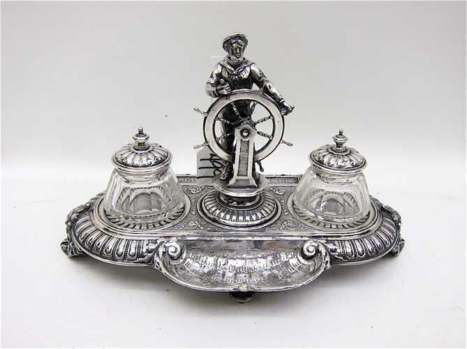 VICTORIAN SILVERPLATED FIGURAL 1706d2