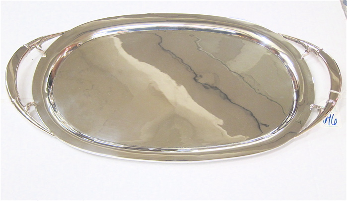 SANBORNS STERLING SILVER TRAY double