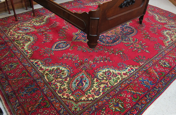 SIGNED PERSIAN TABRIZ CARPET East 17080a