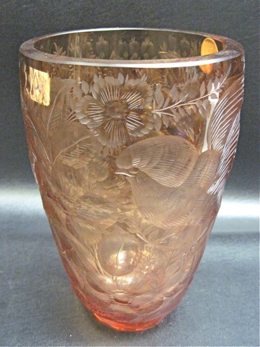 CZECHOSLOVAKIA CRYSTAL ART GLASS 170820