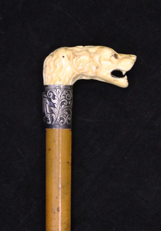 A late 19th century carved ivory 170847