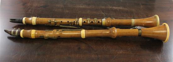 A 19th century ivory mounted maple 170864