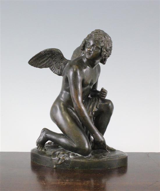 A 19th century French bronze figure 17087b