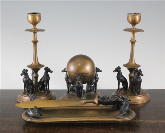 A late 19th century Austrian bronze 170886