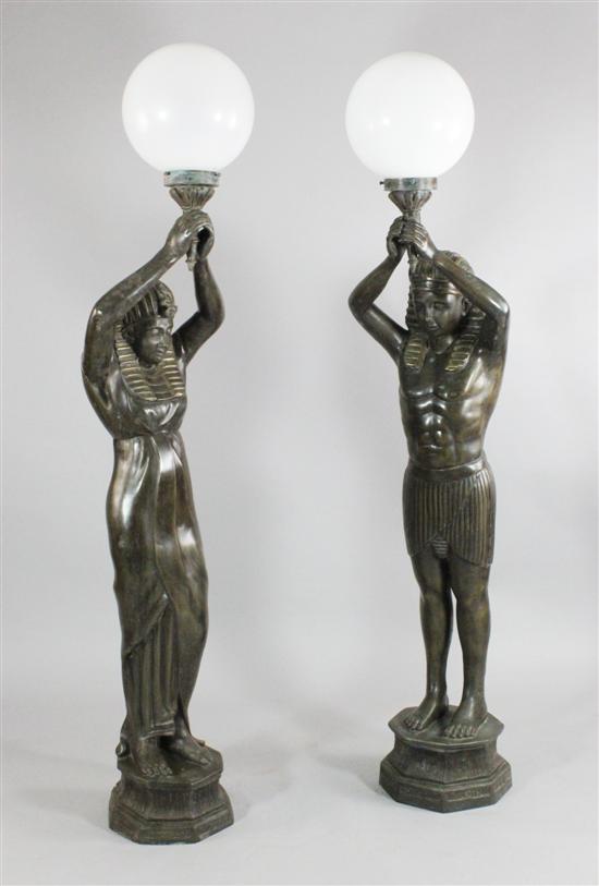 A large pair of Art Deco style 170889