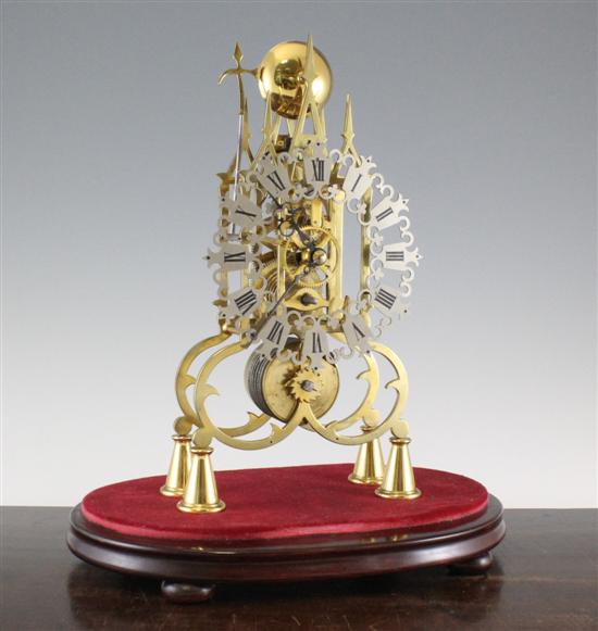 A Victorian single fusee skeleton 17097d
