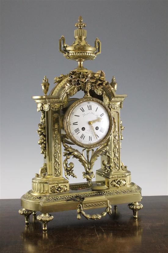 A 19th century French gilt brass 17097f