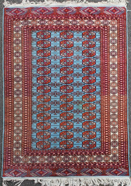 A Bokhara rug with field of thirty 170988