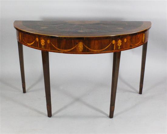 A George III style satinwood and 1709b7