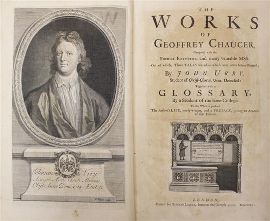 URRY J THE WORKS OF GEOFFREY 170a15