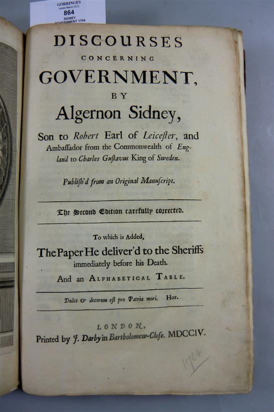 SIDNEY A DISCOURSES CONCERNING 170a24