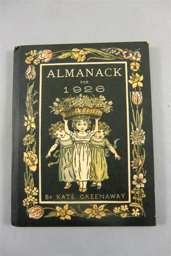 GREENAWAY (K) illus ALMANACK FOR 1926