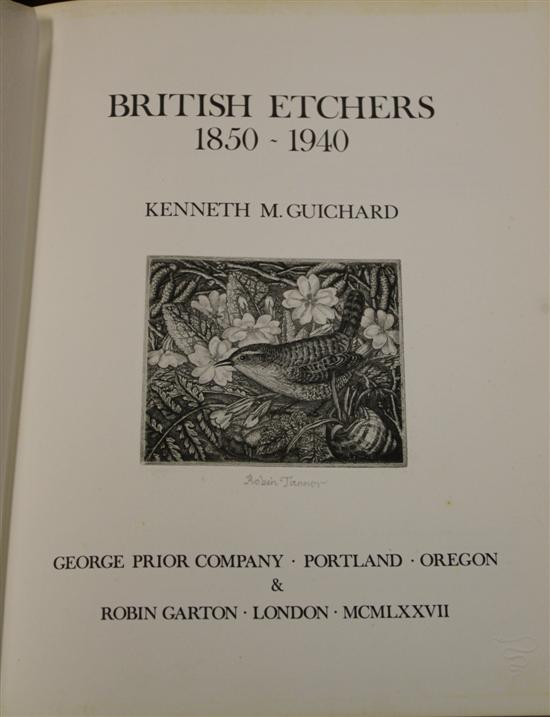 GUICHARD K BRITISH ETCHERS 1850 1940 170a43
