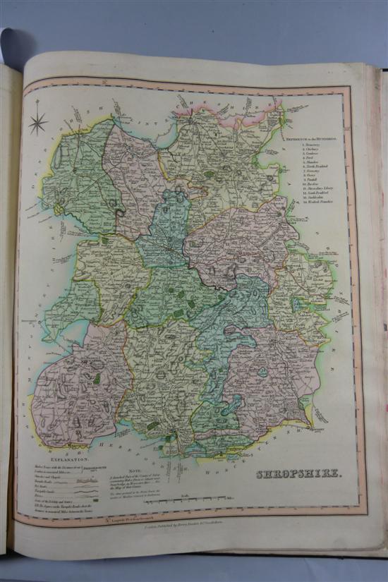 TEESDALE H publ NEW BRITISH ATLAS 170a48