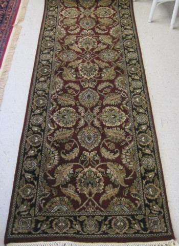 HAND KNOTTED ORIENTAL RUNNER Indo Persian 16e3c3