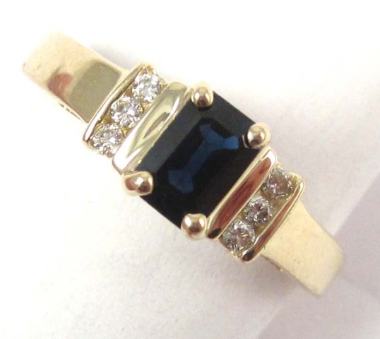 SAPPHIRE DIAMOND AND FOURTEEN KARAT 16e45f