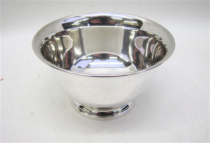 AMERICAN STERLING SILVER FOOTED BOWL