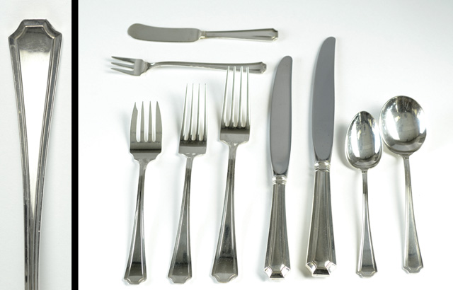 79 PIECE GORHAM STERLING FLATWARE SET