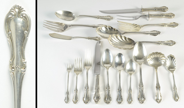 114 PIECE INTERNATIONAL SILVER FLATWARE