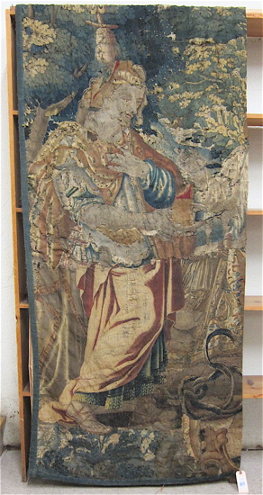 PICTORIAL WALL TAPESTRY PANEL Flemish 16e5a7