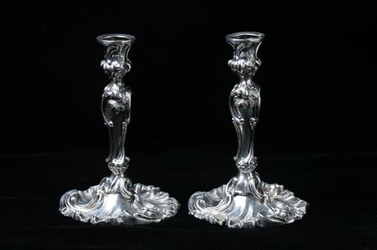 PAIR MINIATURE SWEDISH ROCOCO-STYLE