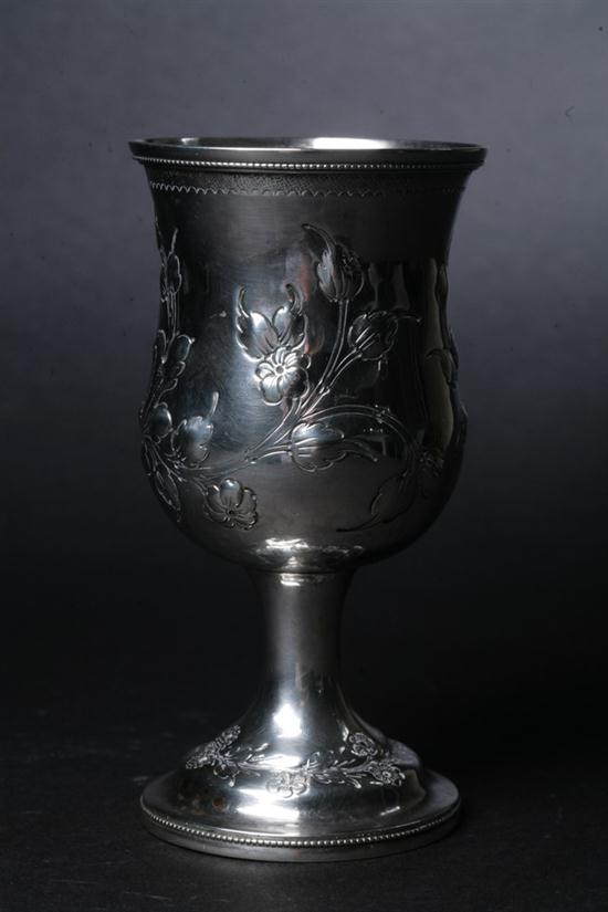 AMERICAN COIN SILVER GOBLET BY 16e5f2