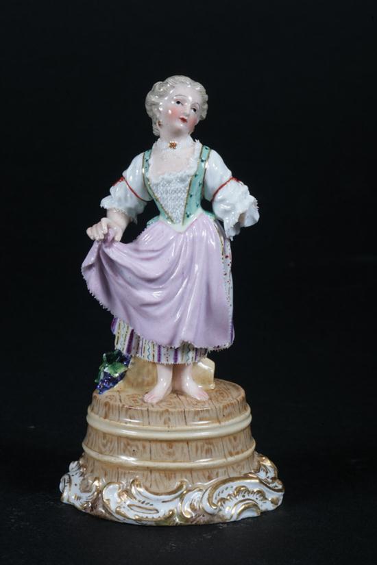 MEISSEN PORCELAIN FIGURE late 19th early 16e60b