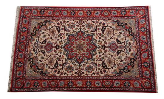ISFAHAN RUG 3 ft 4 in x 5 16e66b