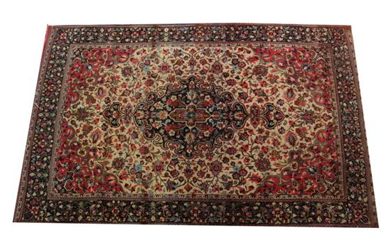 QUM RUG. - 4 ft. 6 in. x 6 ft.