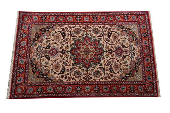 ISFAHAN RUG 3 ft 4 in x 5 16e66f