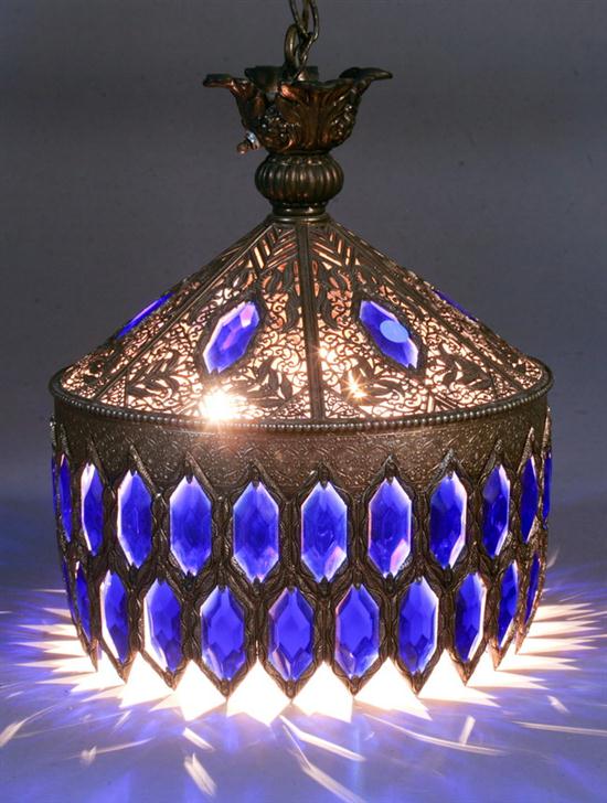 PERSIAN STYLE BRASS AND COBALT